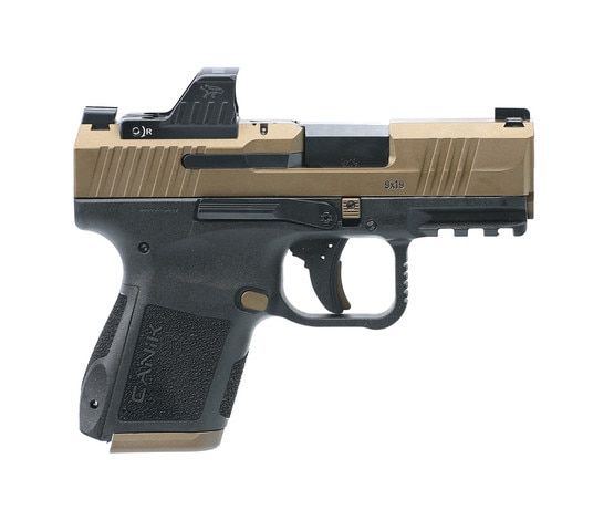 Canik METE MC9 9mm Semi-Auto Pistol includes Canik's MECANIK MO1 Red Dot Sight